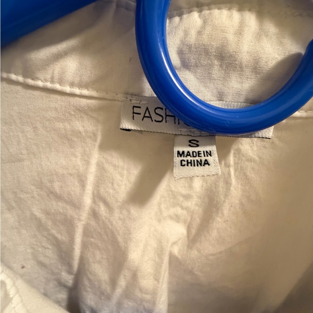 Ash White Button-Up Shirt - Picture 3 of 5